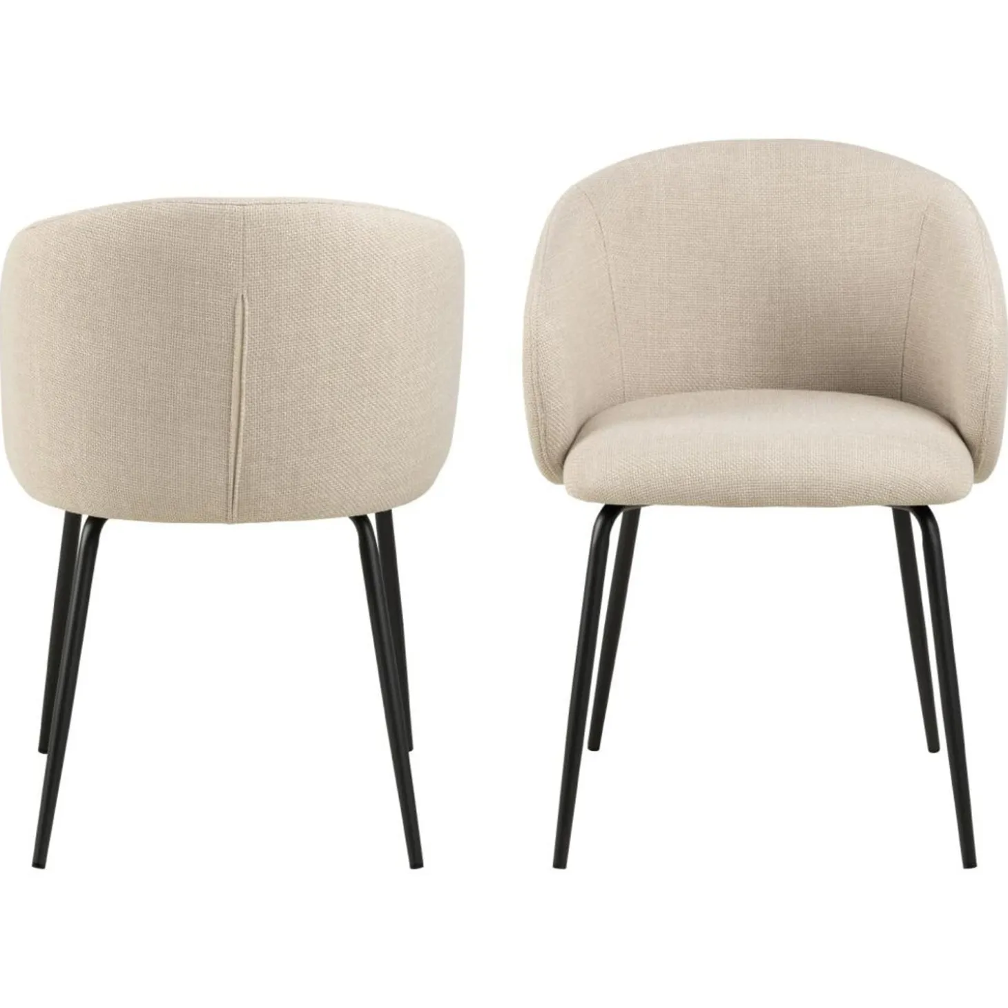 Chaumont Karmstol Basel tyg Beige