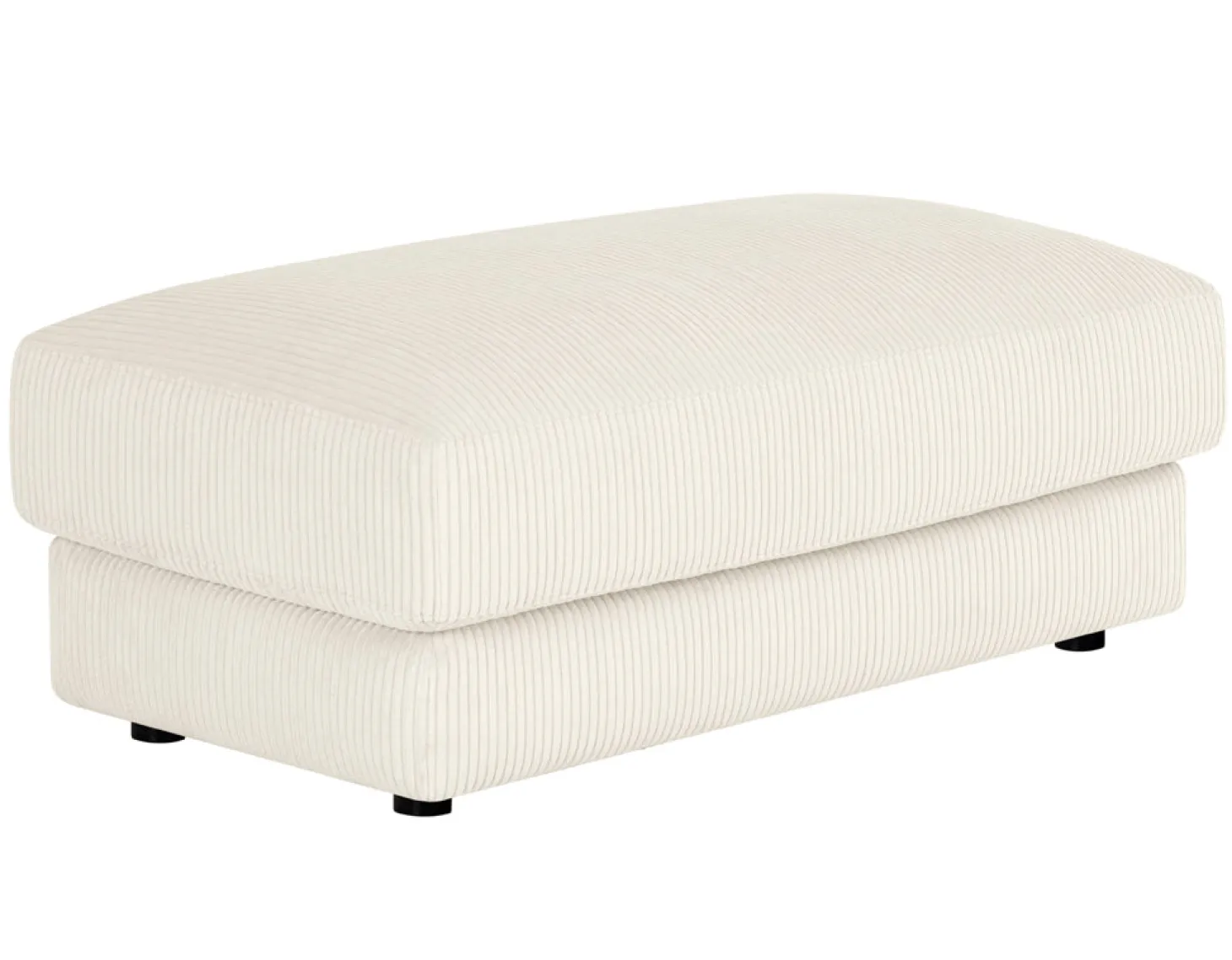 Chiara Fotpall 107x60 cm Lincoln Creme