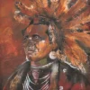Chief Tavla 100x100cm