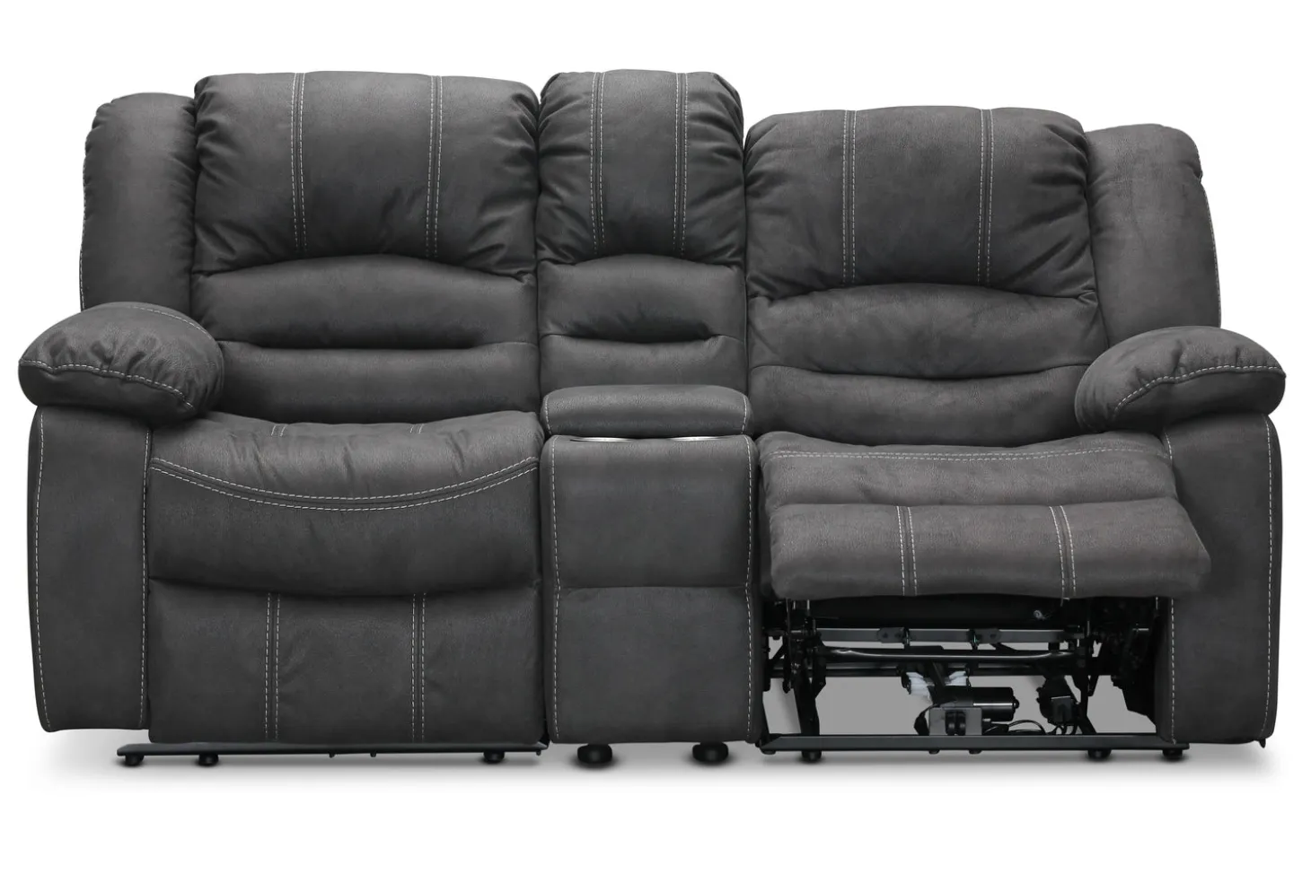 Cinema 2-sits Biosoffa Grått Tyg