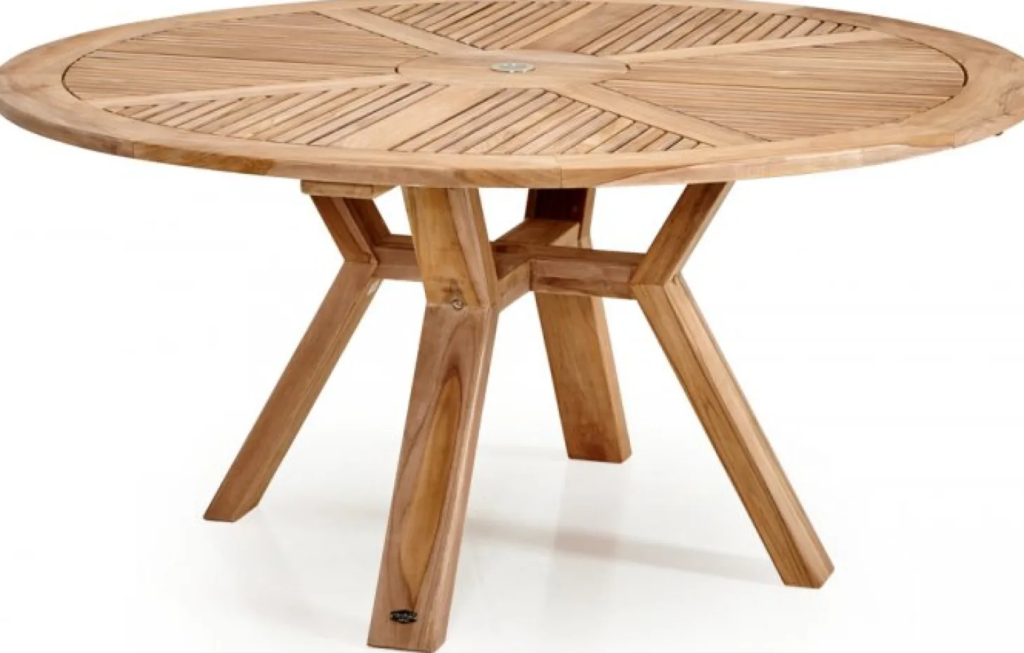 Circus Runt Teakbord 150 cm Rund Natur