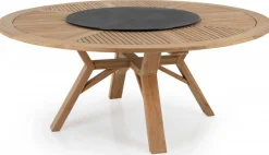 Circus Runt Teakbord 180 cm Rund Natur