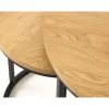 Classico Satsbord rund 60 cm Naturlig ek