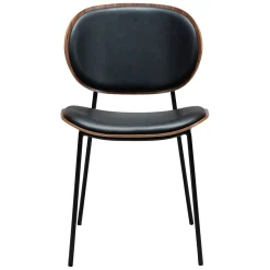 Clementina Stol Raven Black, Walnut