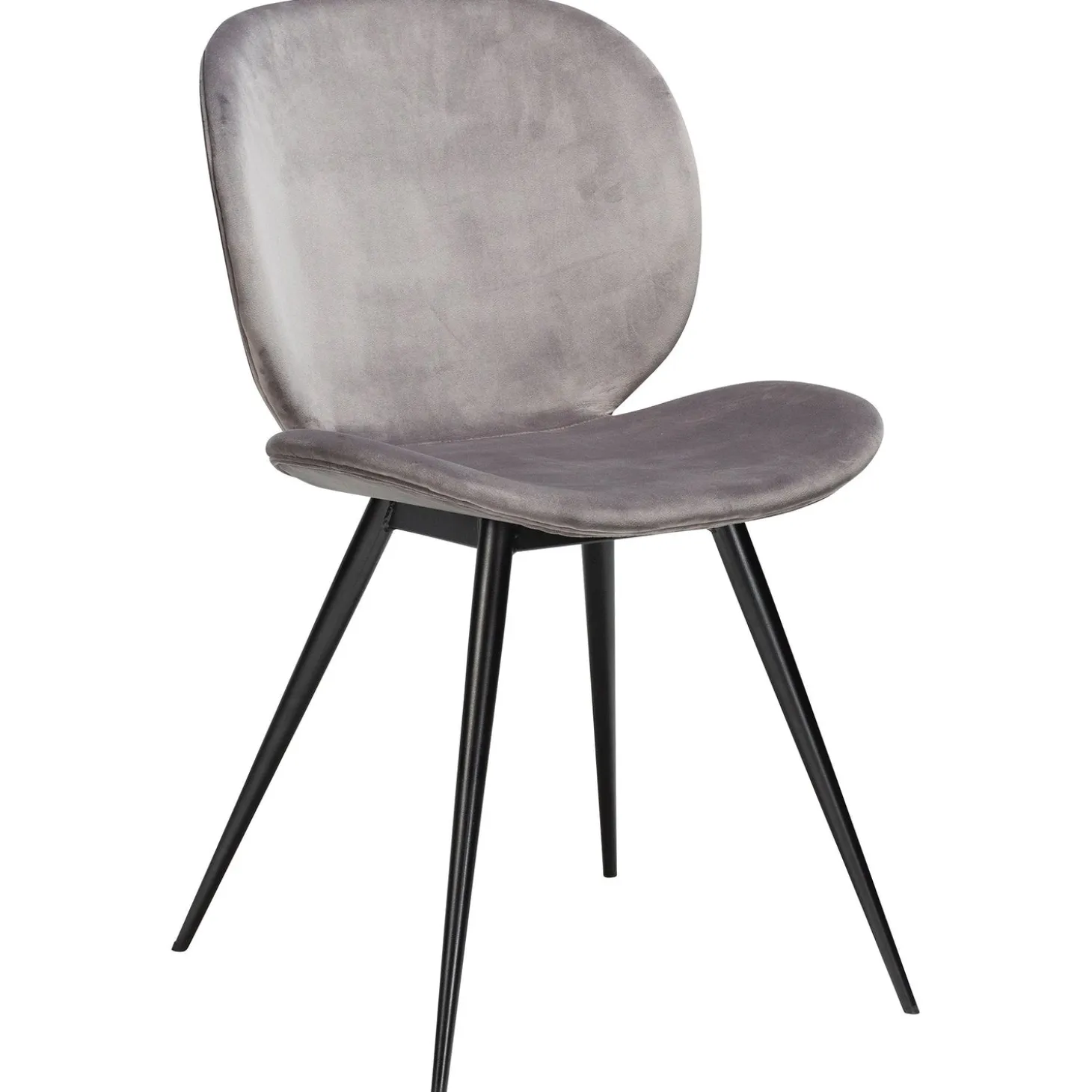 Cloud Stol Grey Velvet