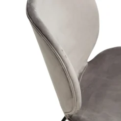 Cloud Stol Grey Velvet
