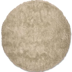 Cloudy Rund 160 cm Matta Beige