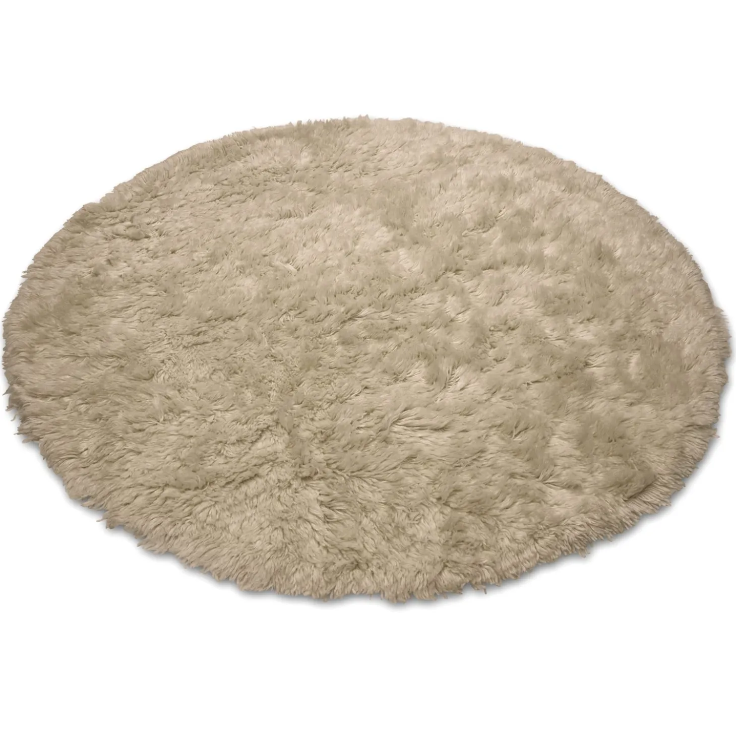 Cloudy Rund 160 cm Matta Beige