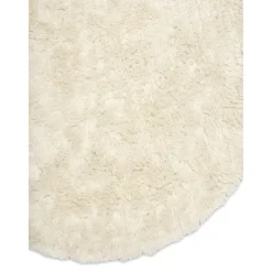 Cloudy Rund 160 cm Matta Naturvit
