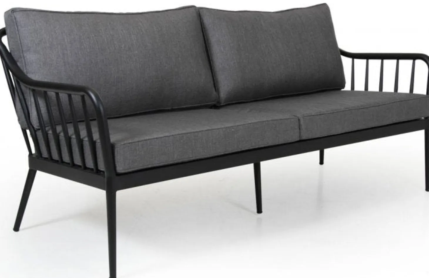 Coleville 3-sits Soffa Svart