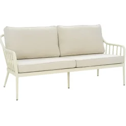 Coleville 2,5-sits Soffa 182x81 cm Pearl White/Dot Beige