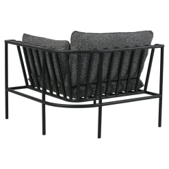 Collier 2-sits soffa Svart/Teddy Antracit
