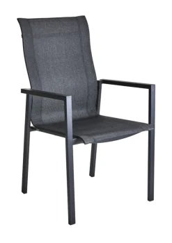 Comfy Karmstol Svart/Svart