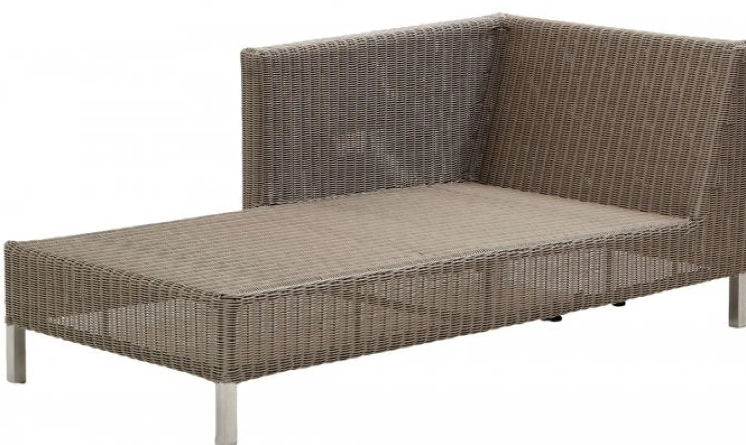 Connect Chaiselounge Taupe Höger