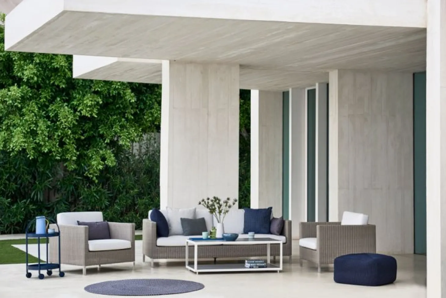 Connect 3-sits Soffa Taupe
