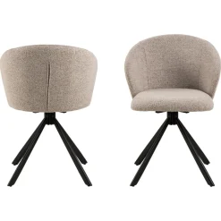 Coralie Matstol Monza tyg Beige