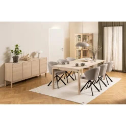 Coralie Matstol Monza tyg Beige