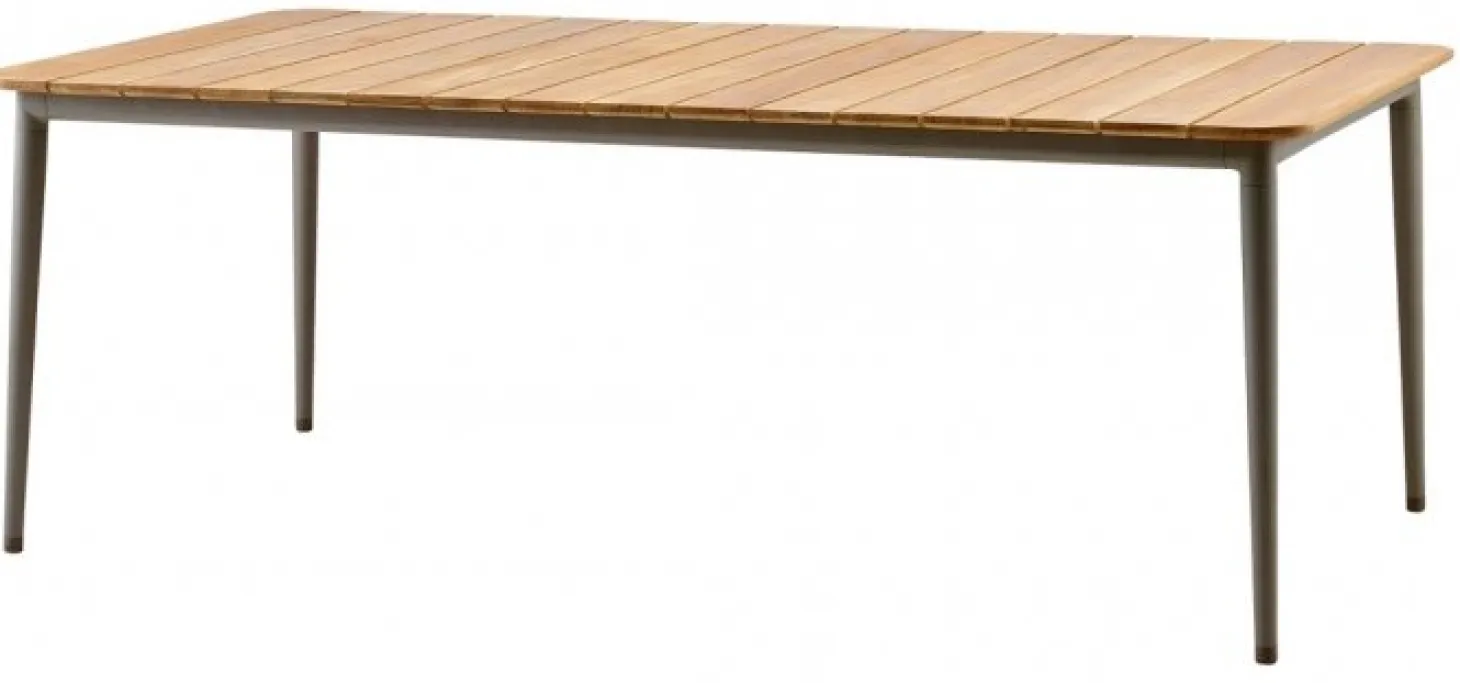 Core Bord 210x90cm Teak / Taupe