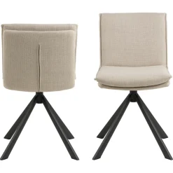 Cranston Matstol Basel tyg Beige