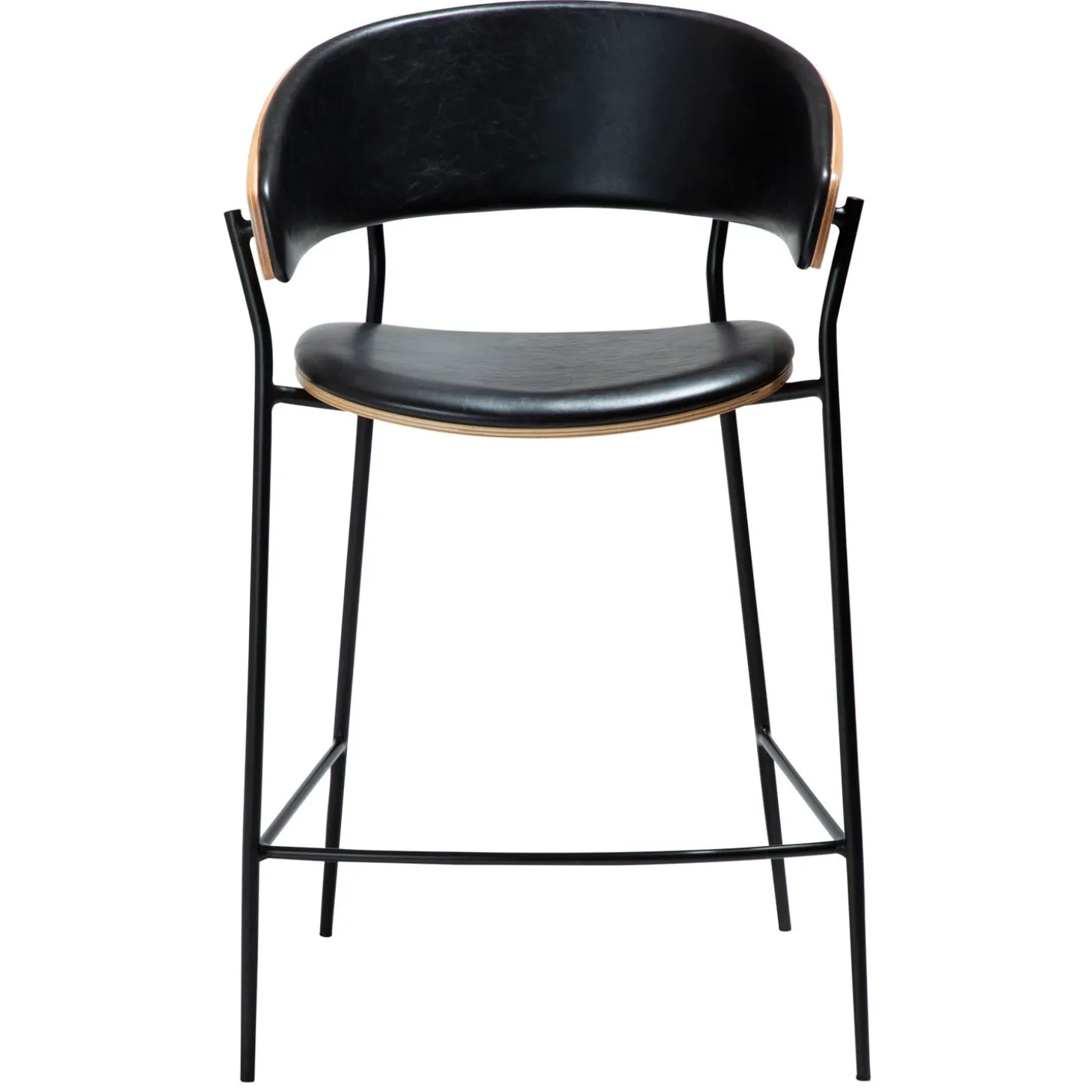 Crib Barstol Vintage Black, Oak