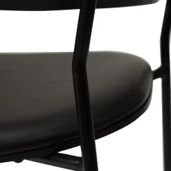 Crib Stol Vintage Black, Black Ash
