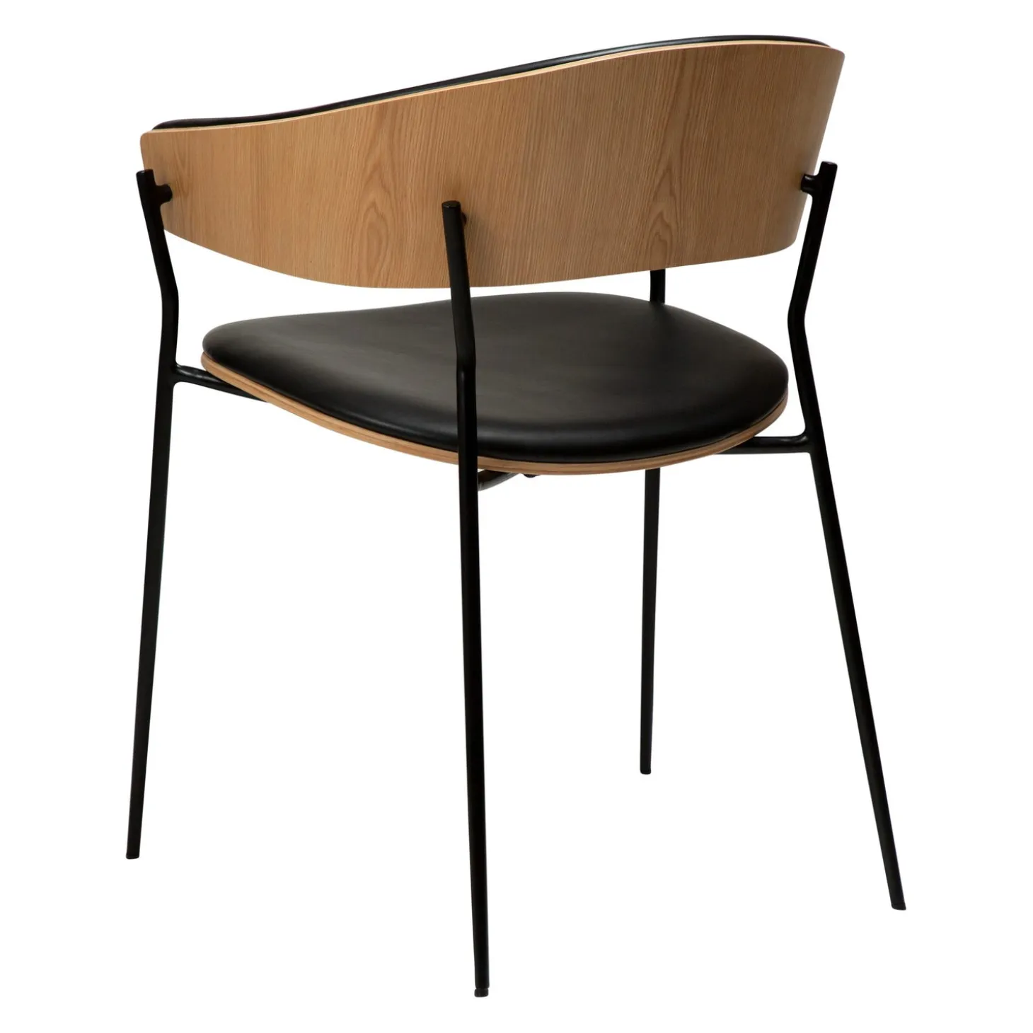 Crib Stol Vintage Black, Oak