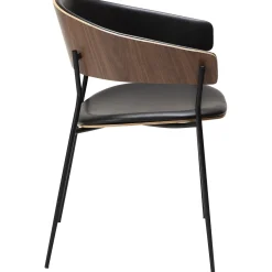 Crib Stol Vintage Black, Walnut