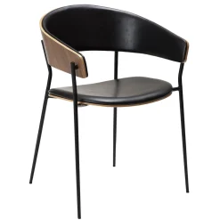 Crib Stol Vintage Black, Walnut