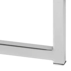 Cross Sidobord Rund 55 cm Krom