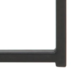 Cross Sidobord Rund 55 cm Svart