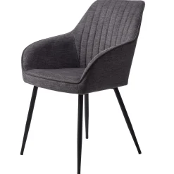 Cubo Stol Randig Mörkgrå