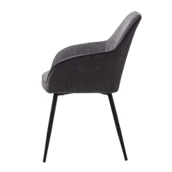 Cubo Stol Randig Mörkgrå