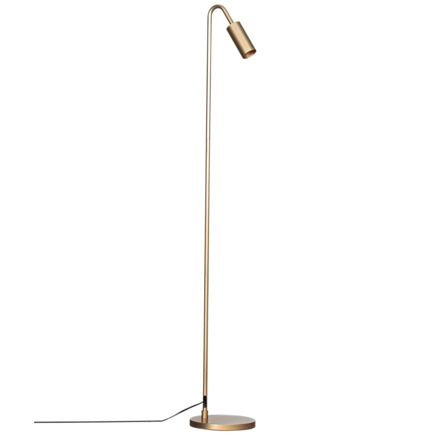 Curve Golvlampa Guld matt