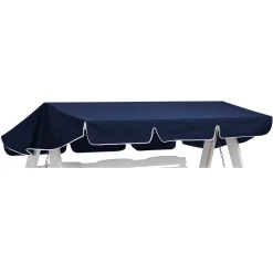 Dalom/Slöinge Hammocktak Blå/Vit