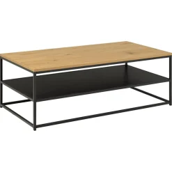 Damian Soffbord 42x120x60 cm Ek/Svart