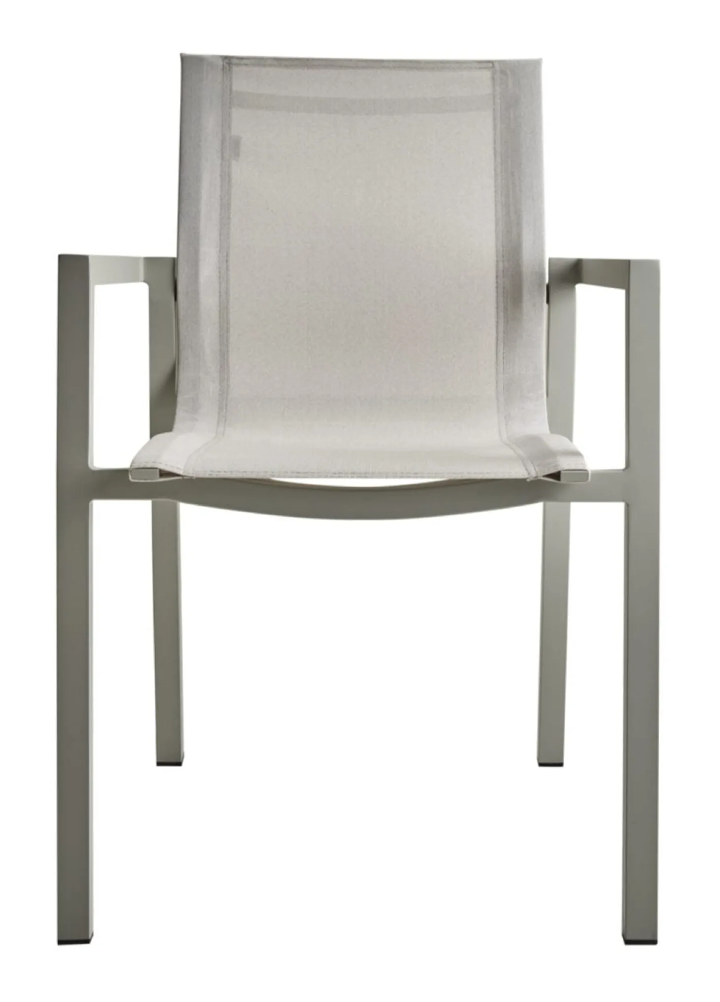 Delia Karmstol Light Grey/Off-White