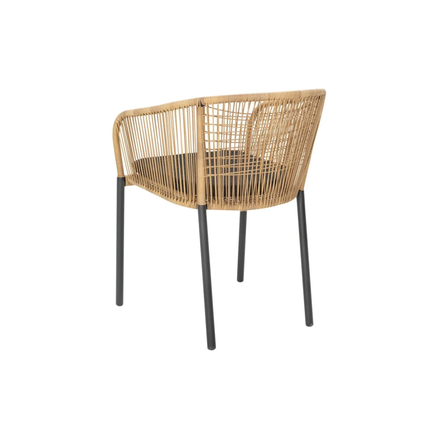 Delta Karmstol Antracit/Teddy Black Natur