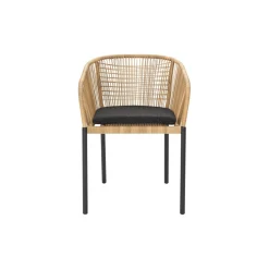 Delta Karmstol Svart/Teddy Black Natur