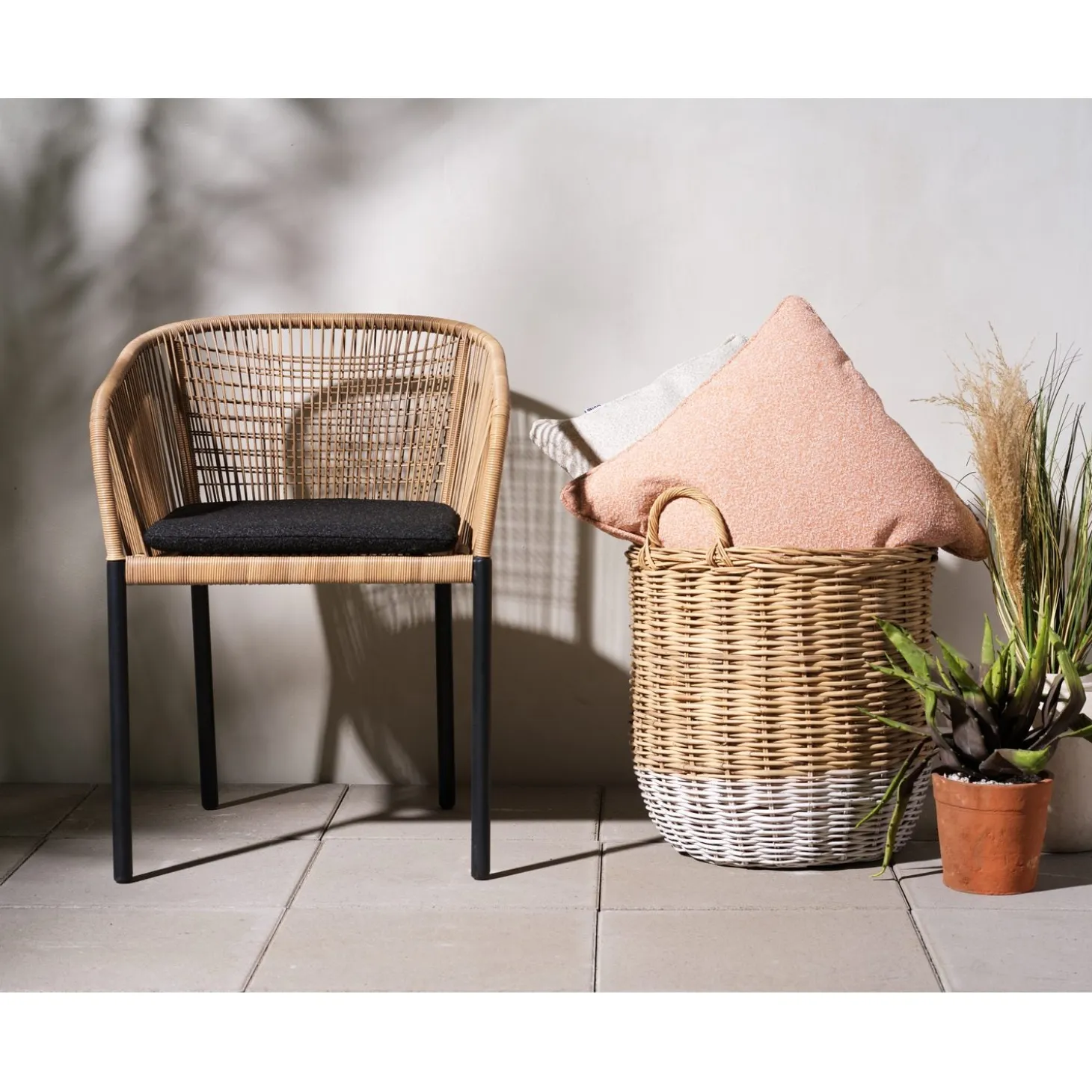 Delta Karmstol Svart/Teddy Black Natur