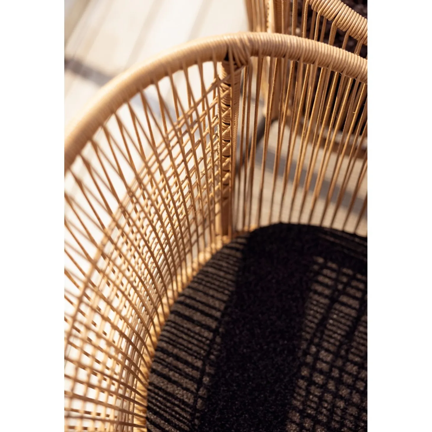 Delta Karmstol Svart/Teddy Black Natur