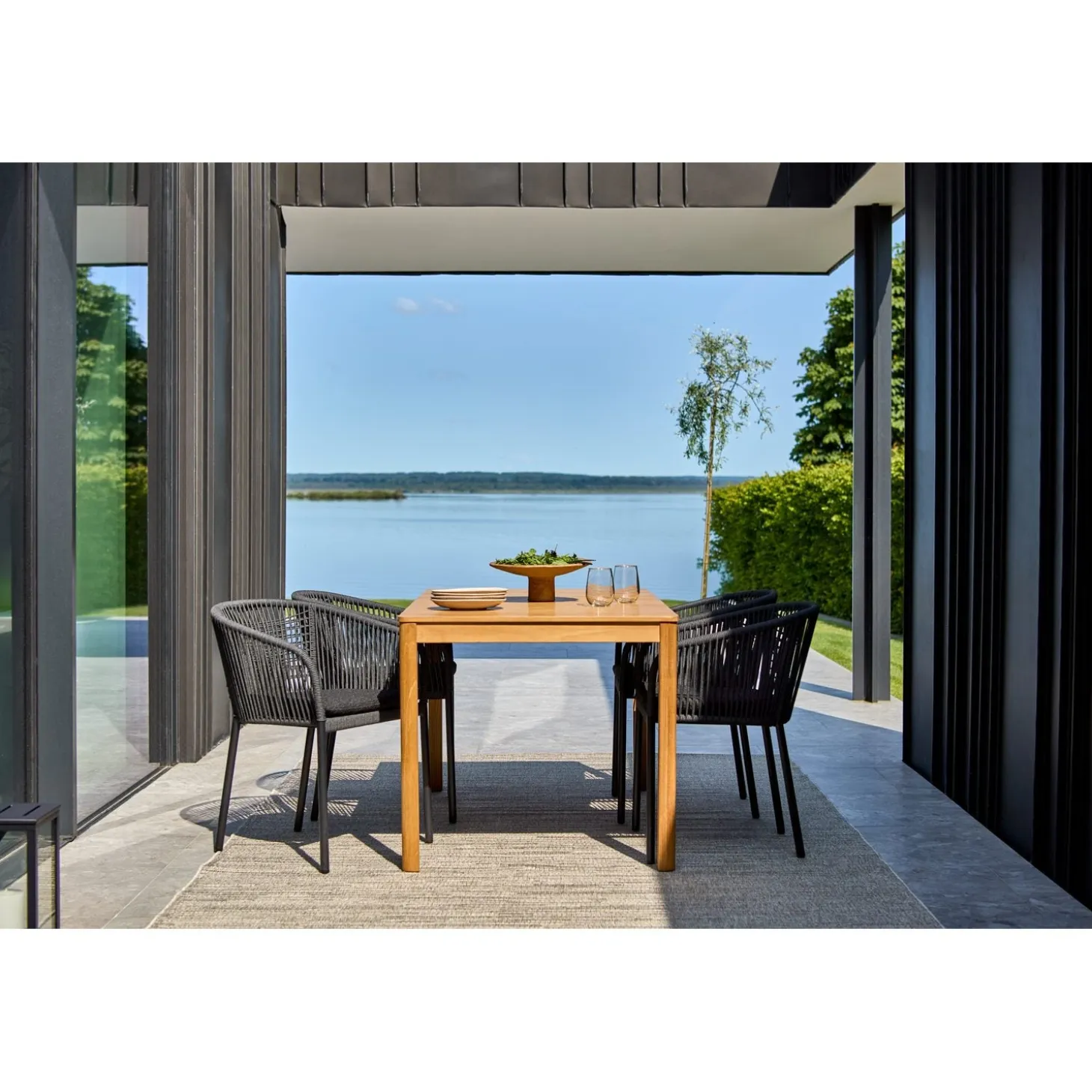 Delta Karmstol Svart/Teddy Black Svart
