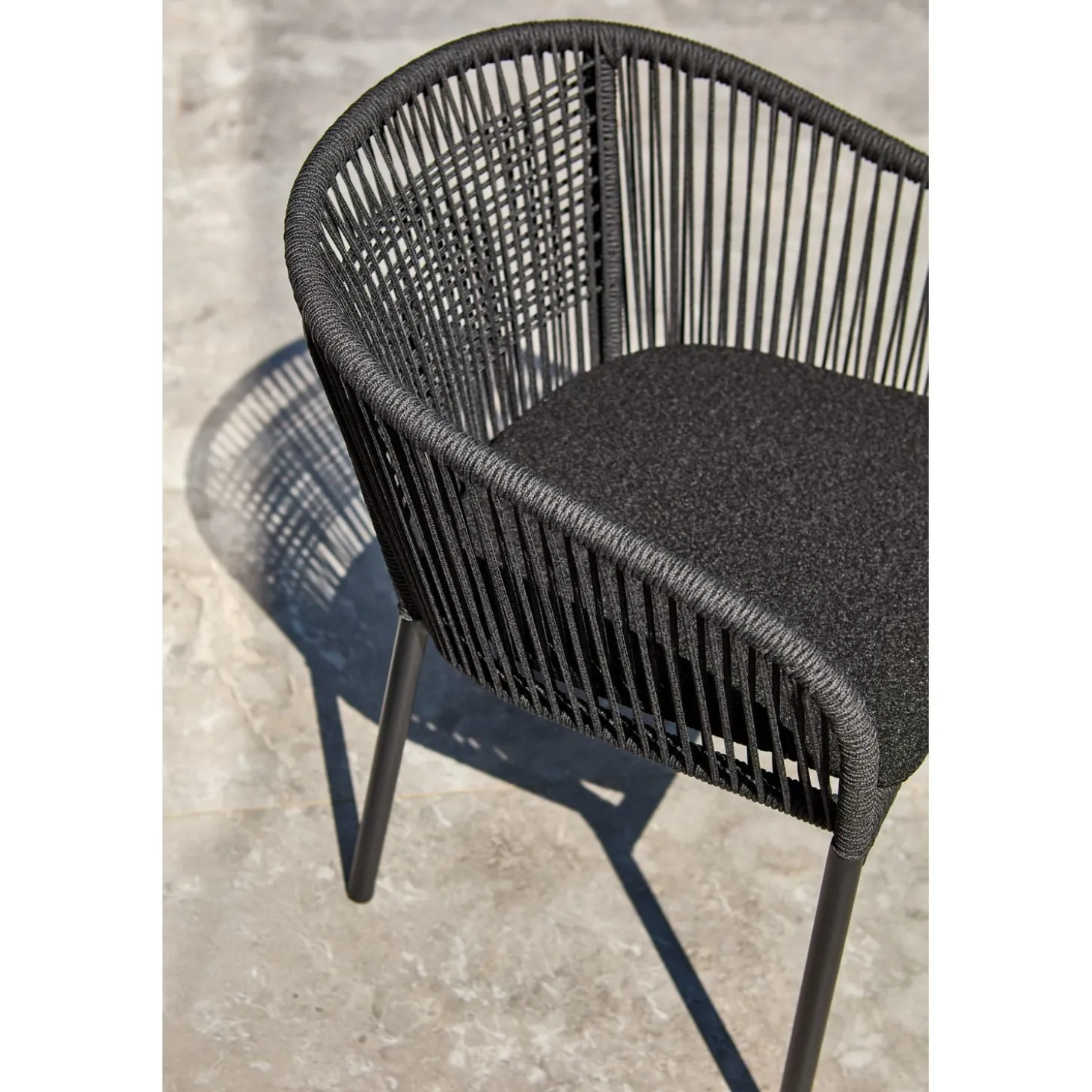 Delta Karmstol Svart/Teddy Black Svart