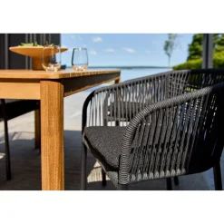 Delta Karmstol Svart/Teddy Black Svart