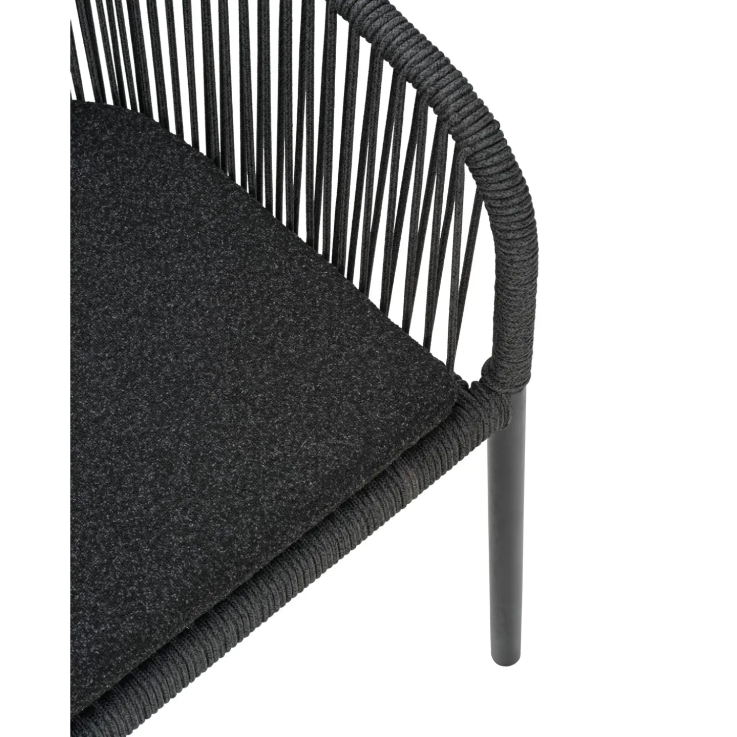 Delta Karmstol Svart/Teddy Black Svart