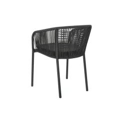 Delta Karmstol Svart/Teddy Black Svart