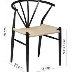 Delta Stol Black