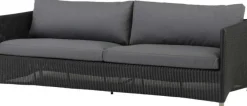 Diamond 3-sits lounge soffa inkl. Dyna Grafit