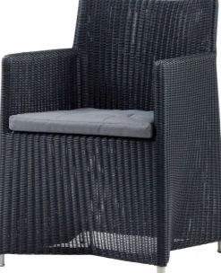 Diamond stol inkl. Sunbrella Natte dyna Grafit