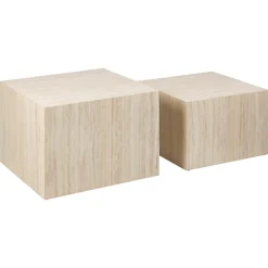 Dijon Satsbord 58x58 cm Travertin