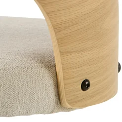 Dina Barstol Apia tyg Beige